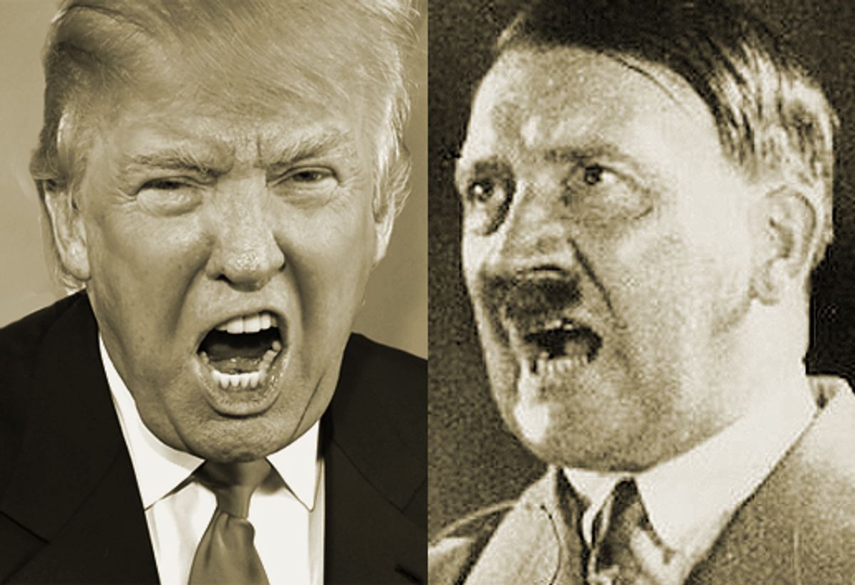 Trump Admits He Is Hurt By Terrible Comparisons To Hitler I Dont