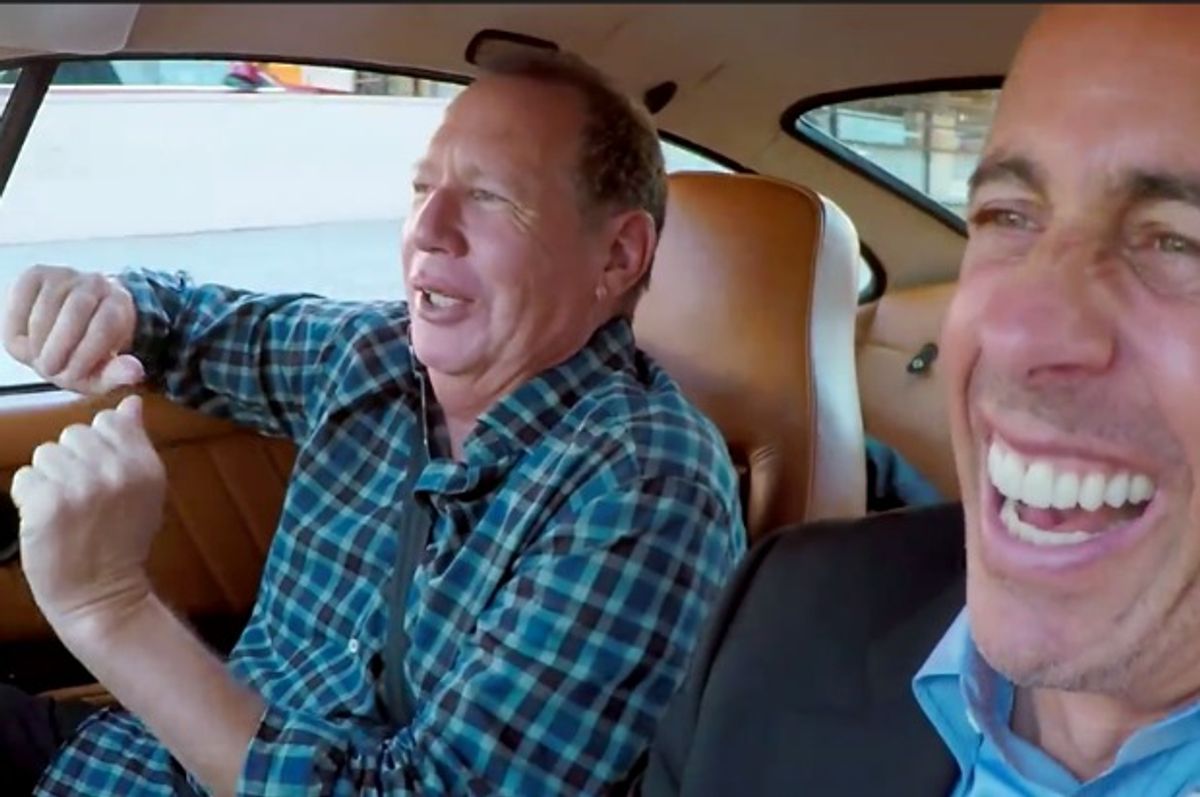 Garry Shandling gets coffee with Jerry Seinfeld (Comedians in Cars Getting Coffee)