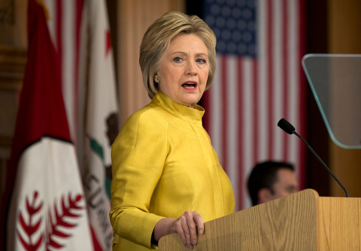  Hillary Clinton  (AP/Carolyn Kaster)