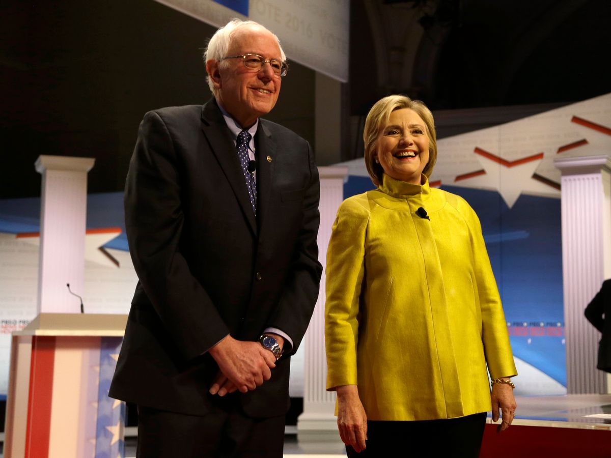 Bernie Sanders and Hillary Clinton (AP)