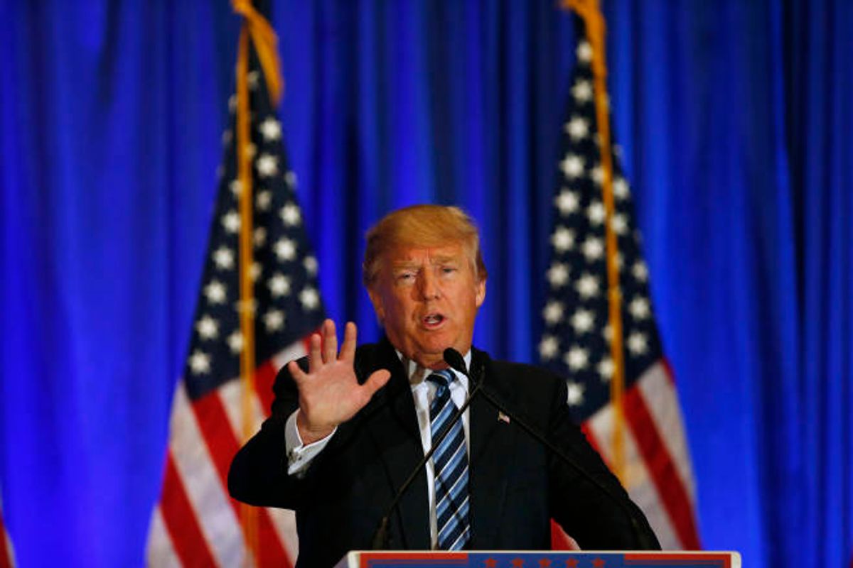 Republican presidential candidate Donald Trump  (AP Photo/Brynn Anderson)