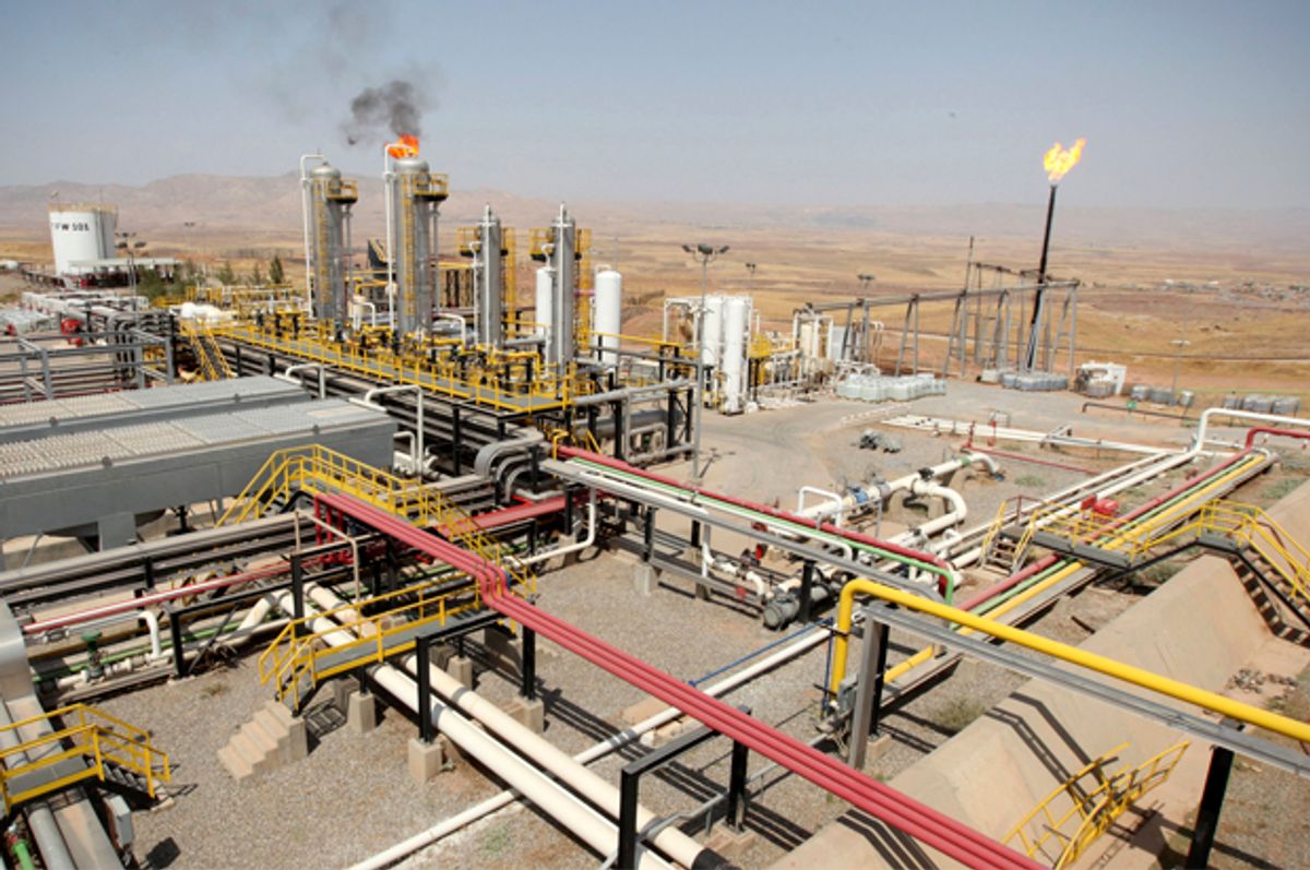 An Iraqi Oil Field (Reuters/Azad Lashkari)