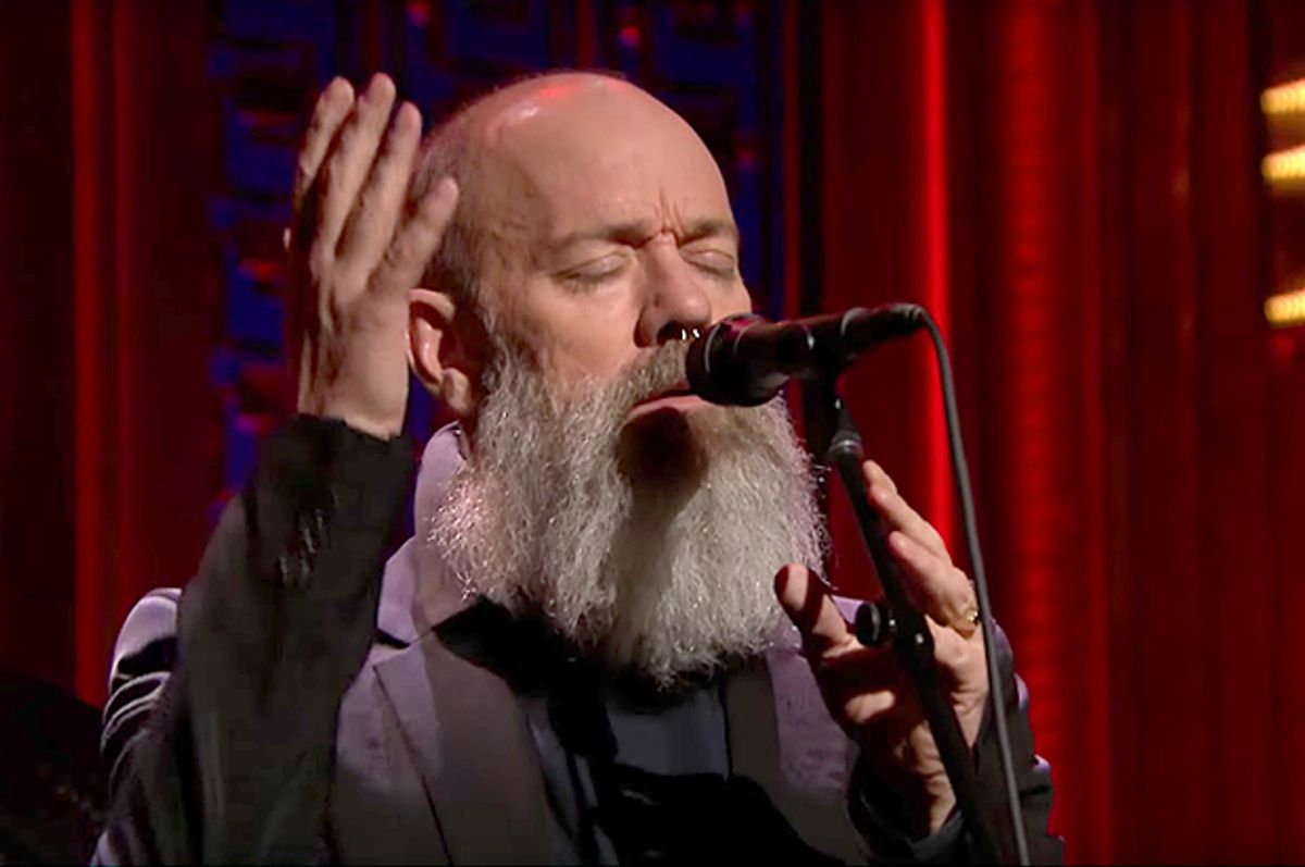 Michael Stipe performs "The Man Who Sold the World" on "The Tonight Show with Jimmy Fallon"   (NBC)