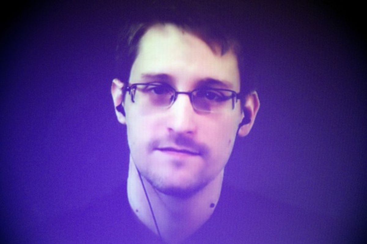 NSA whistleblower Edward Snowden  (AP/Charles Platiau)