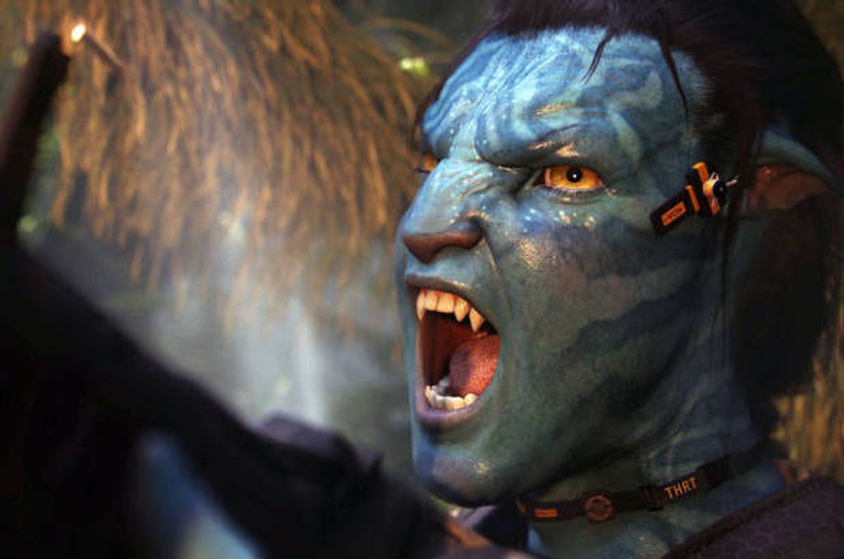 Sam Worthington in "Avatar" (WETA/20th Century Fox)