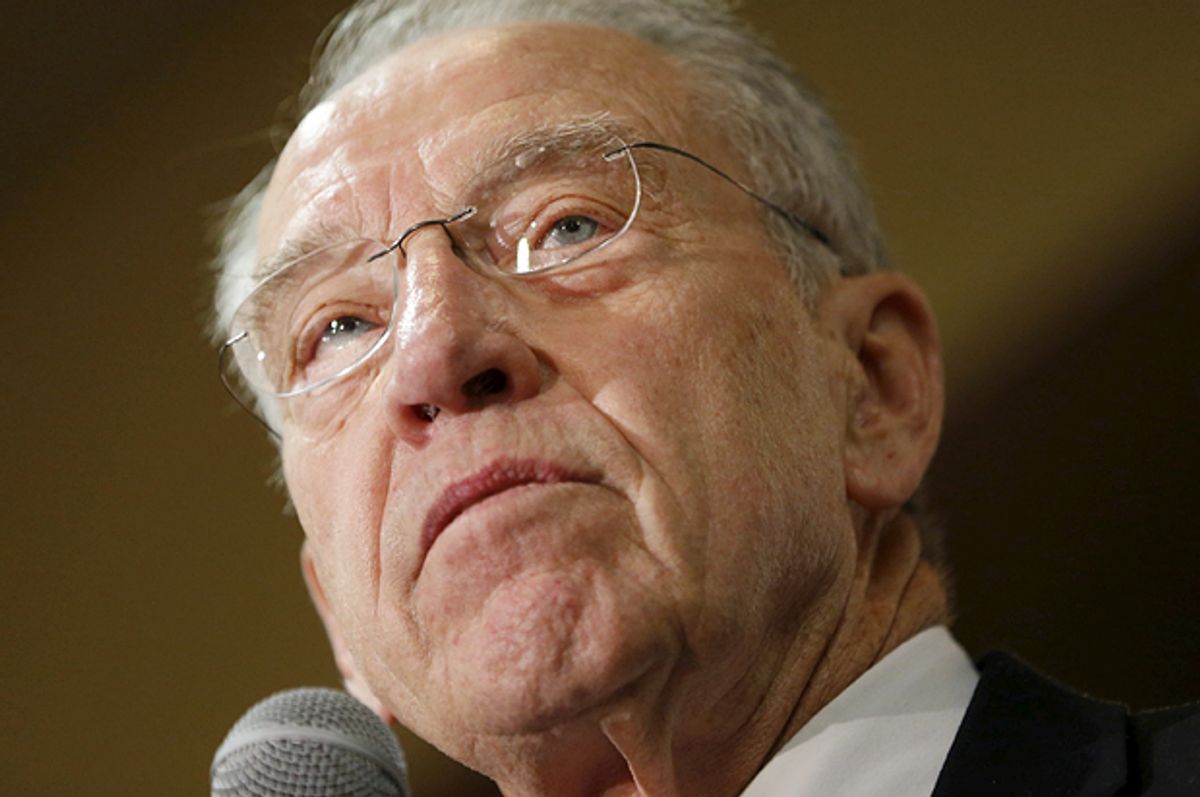 Chuck Grassley   (Reuters/Aaron P. Bernstein)