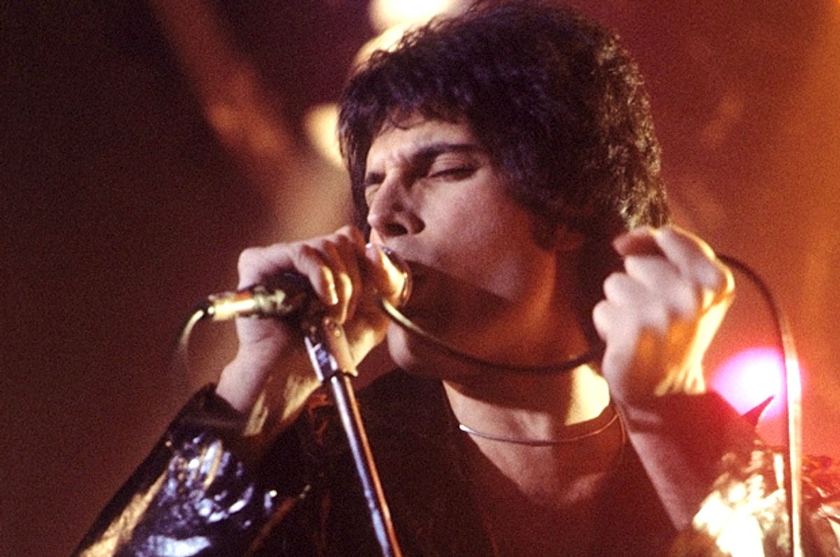 Freddie Mercury of Queen   (Wikimedia)