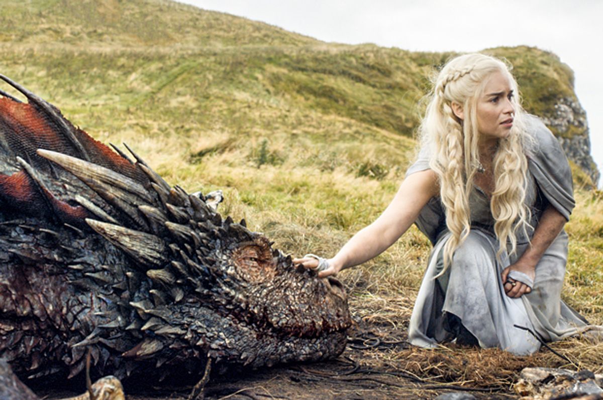 Emilia Clarke in "Game of Thrones"   (HBO)