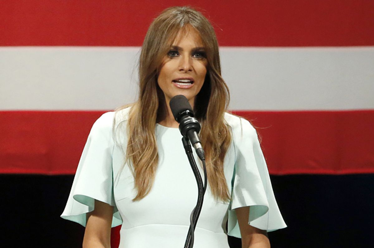 Melania Trump   (AP/Charles Rex Arbogast)