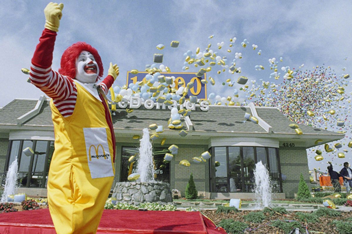 Ronald McDonald   (AP/Dennis Cook)