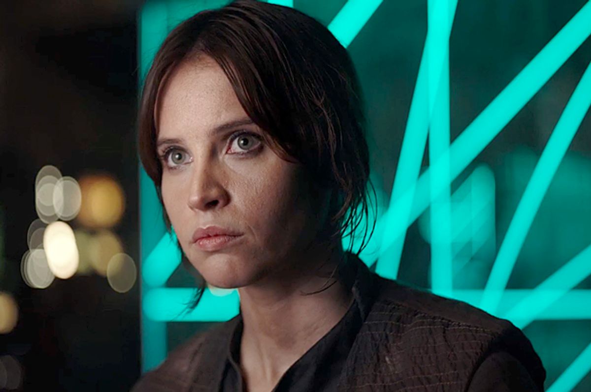 Felicity Jones in "Rogue One: A Star Wars Story"   (Lucasfilm)