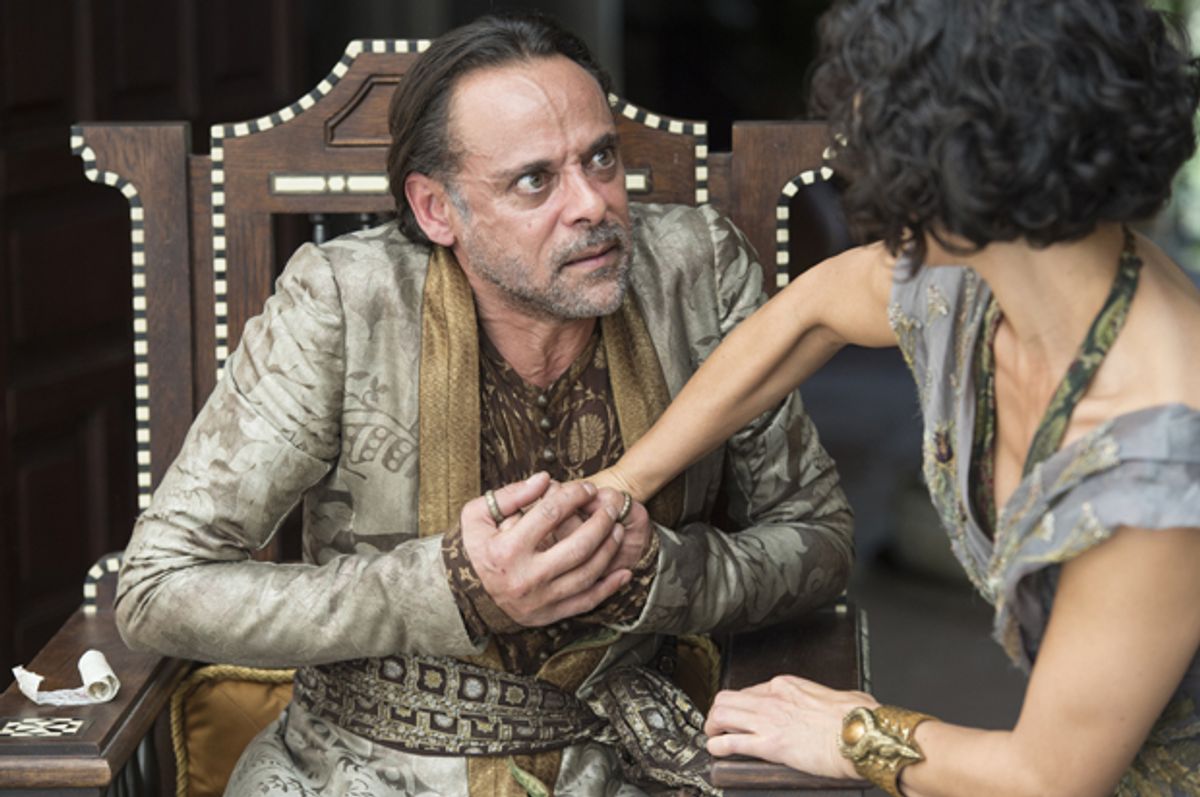 Alexander Siddig and Indira Varma in "Game of Thrones"   (HBO)