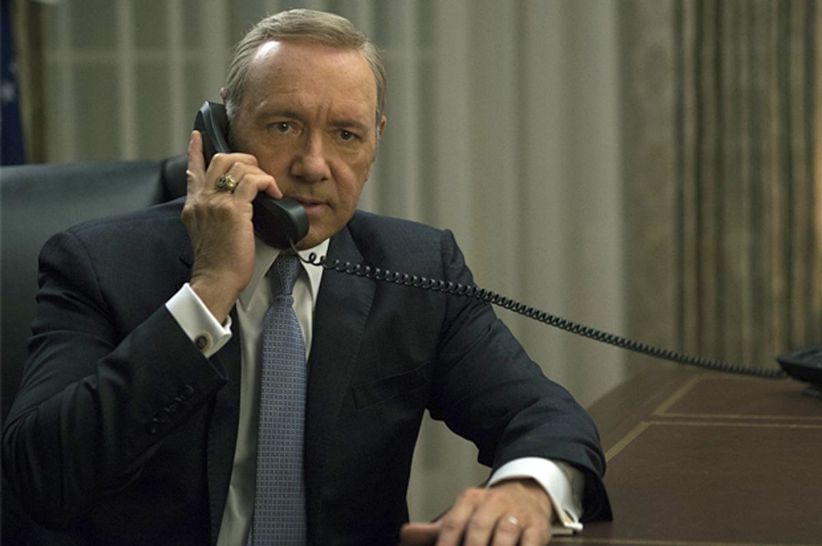 Kevin Spacey in "House of Cards"   (Netflix)