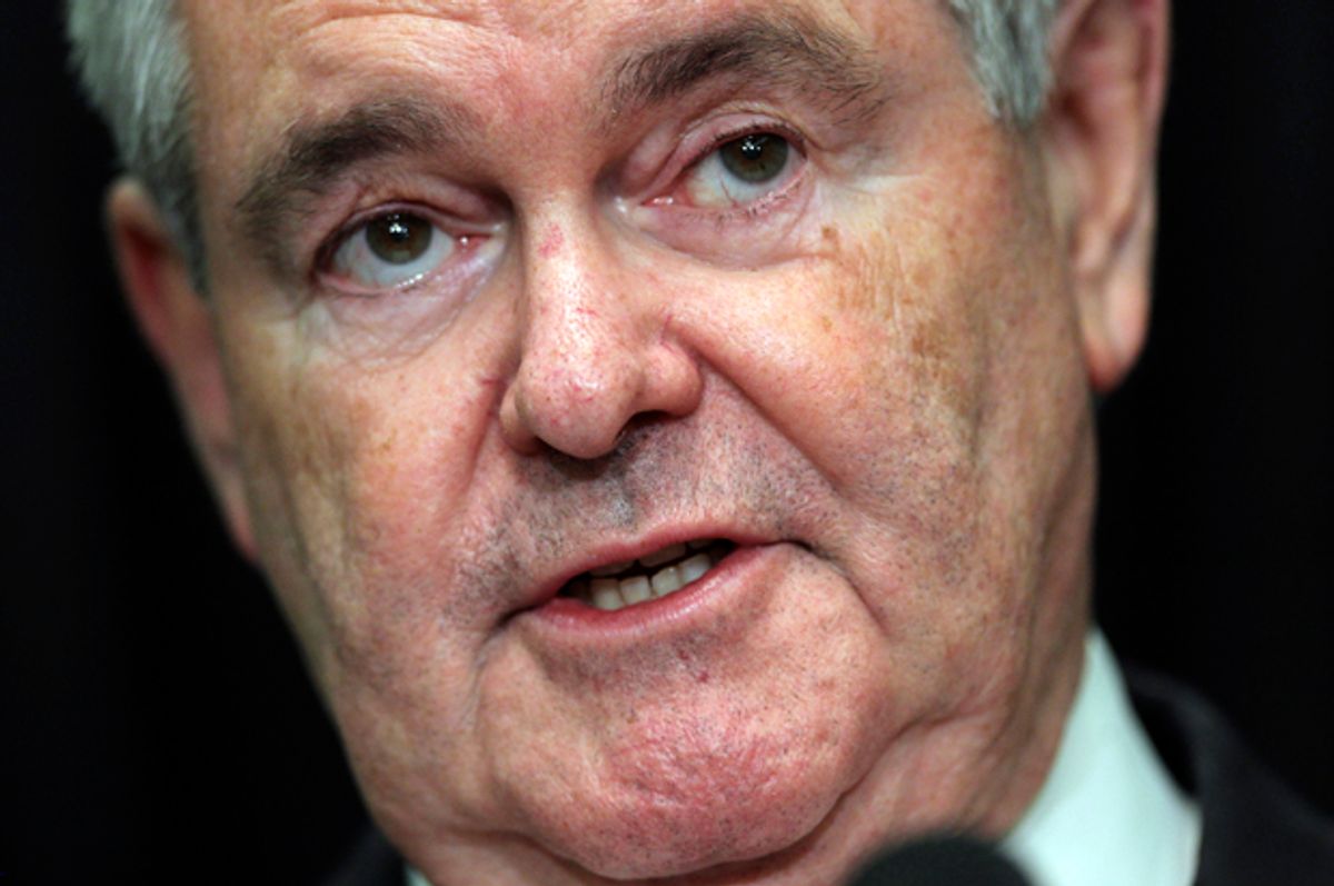 Newt Gingrich   (Reuters/Benjamin Myers)