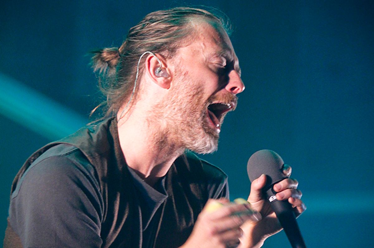 Thom Yorke   (AP/Jack Plunkett)
