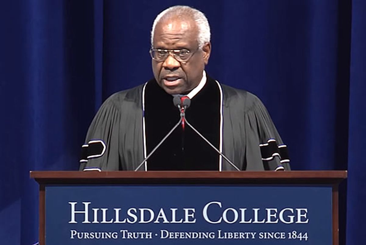 Clarence Thomas (Credit: Hillsdale College)