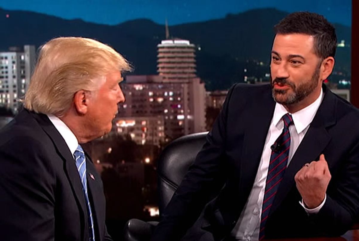 Donald Trump, Jimmy Kimmel (Credit: Jimmy Kimmel Live)