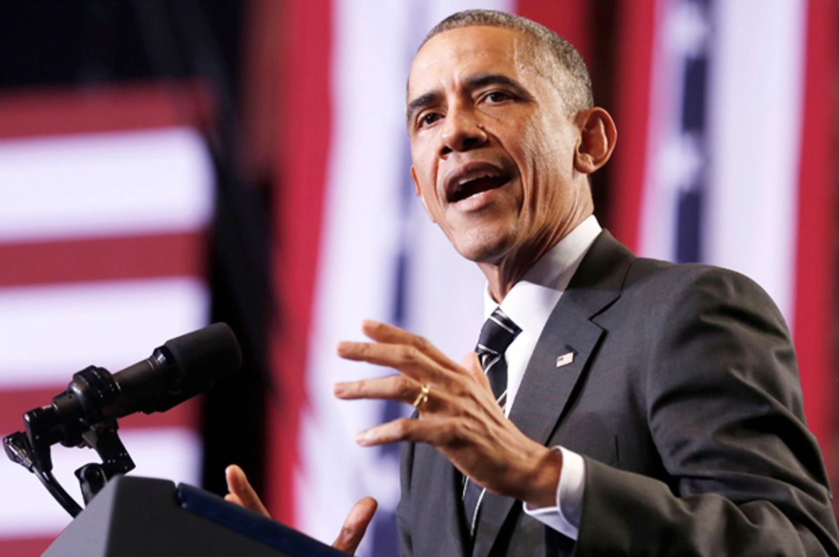 Barack Obama   (Reuters/Larry Downing)