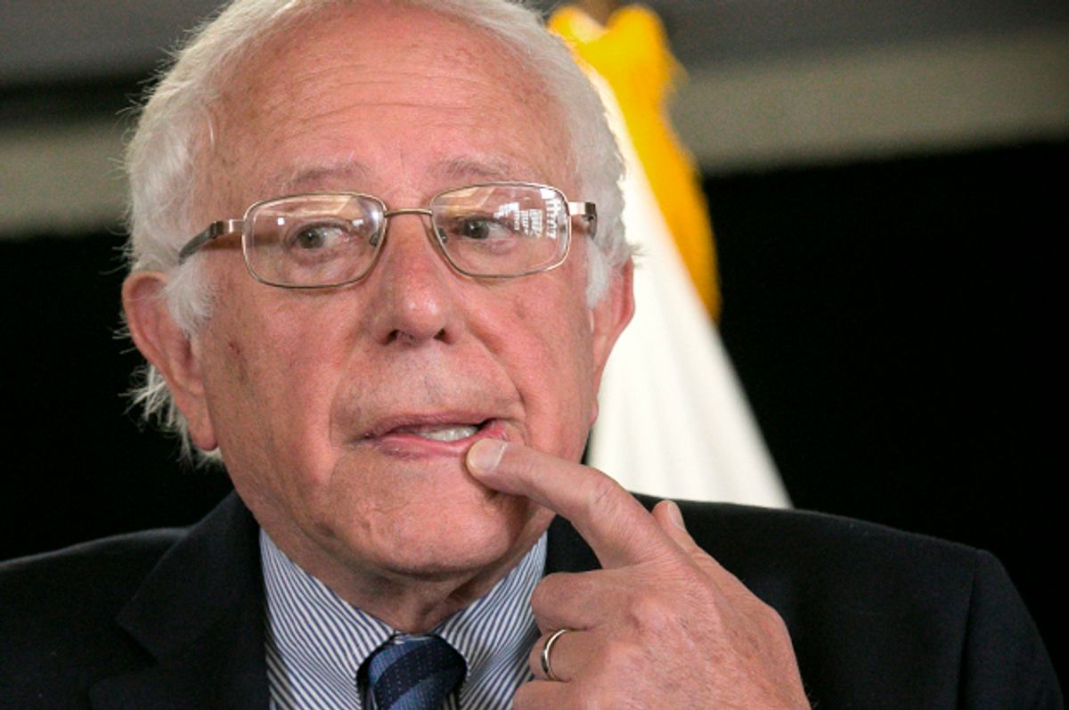 Bernie Sanders   (Reuters/Elijah Nouvelage)