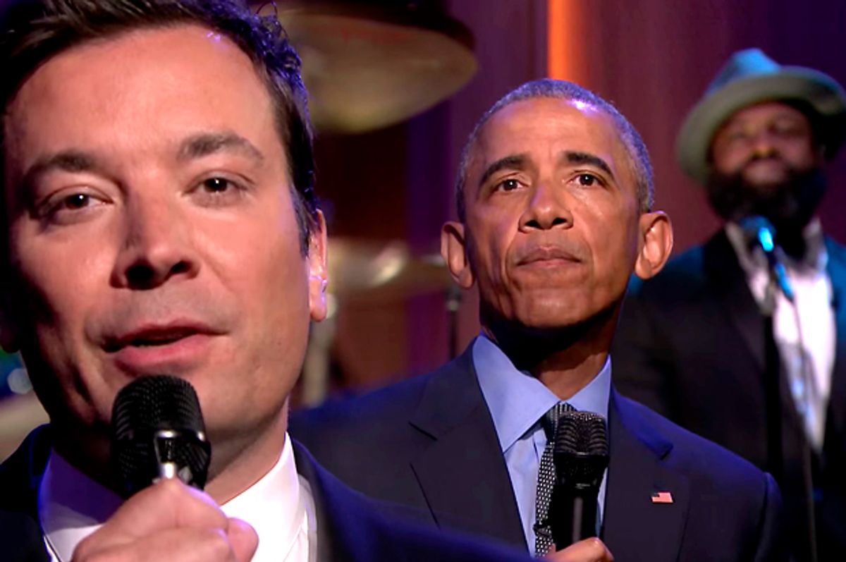 Barack Obama on "The Tonight Show Starring Jimmy Fallon"   (NBC)