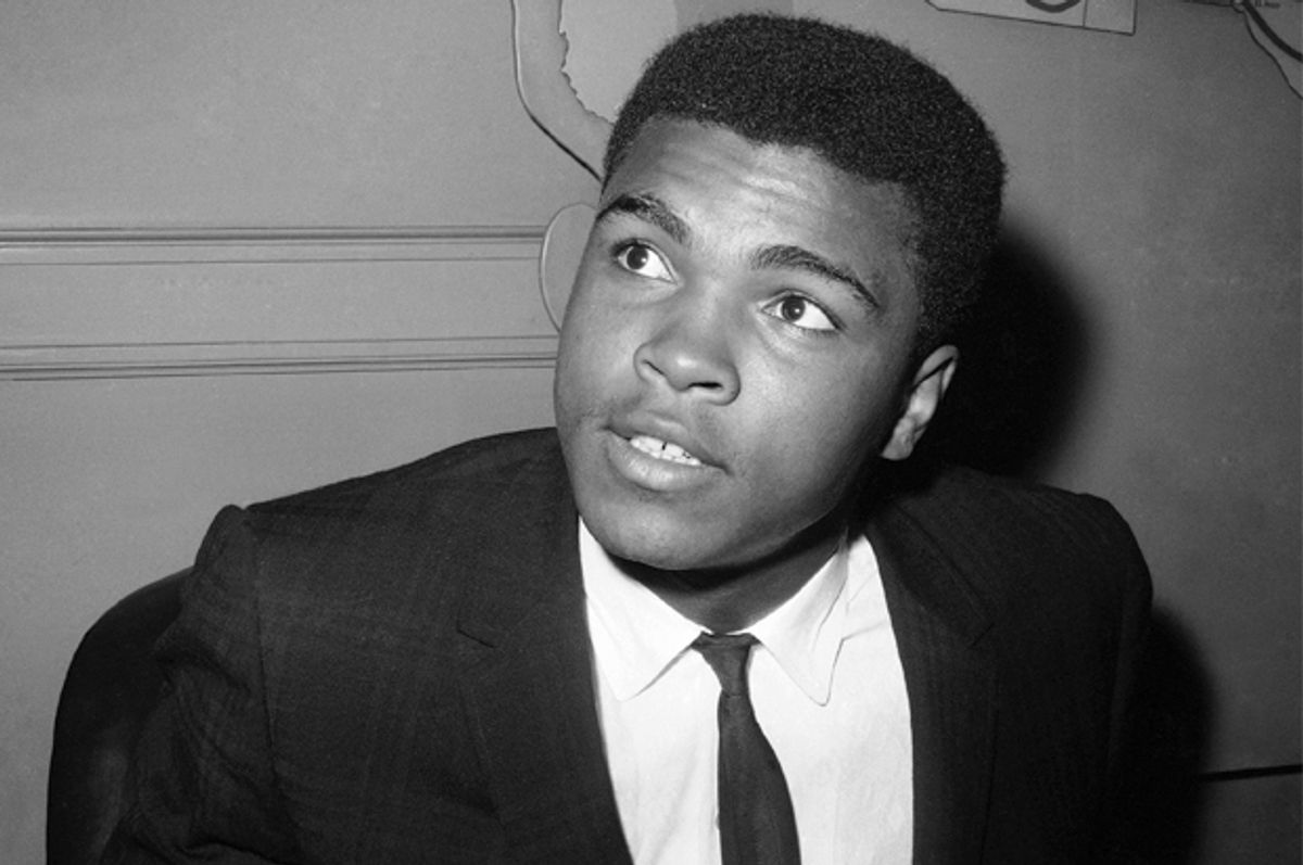 Muhammad Ali, photographed in 1963.   (AP/John Lindsay)