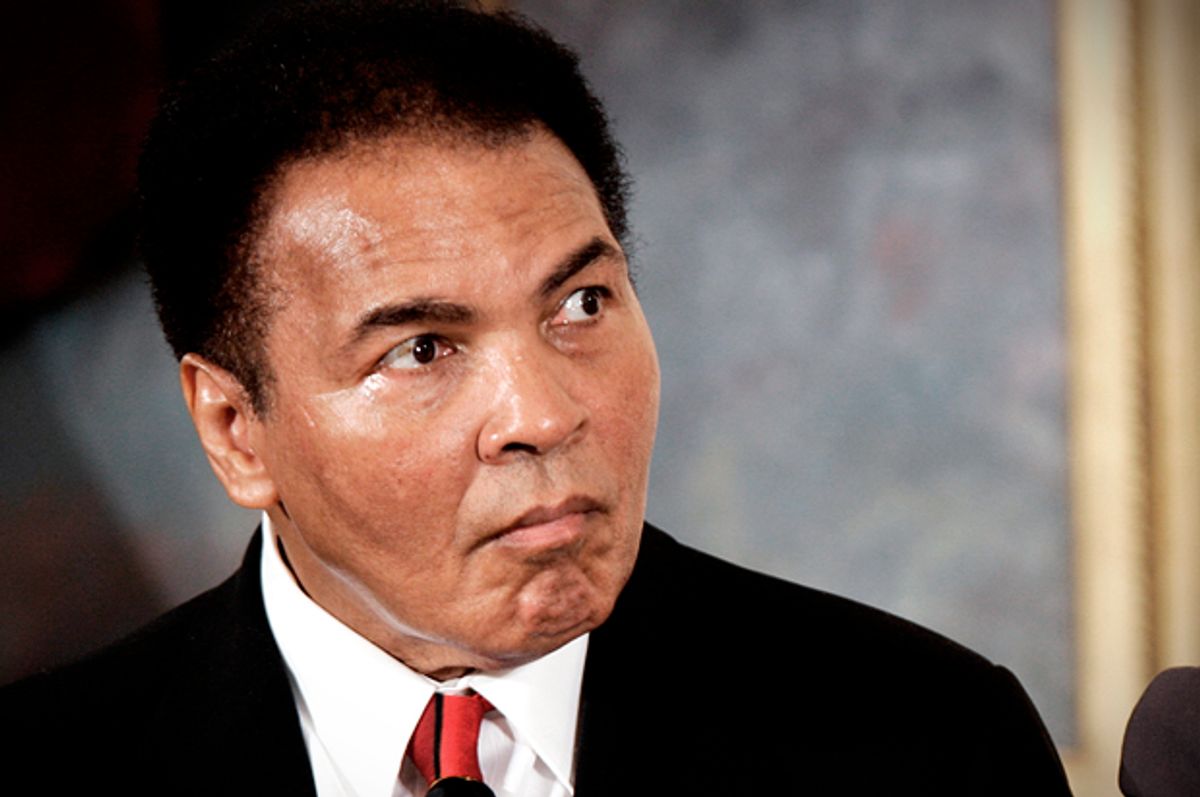 Muhammad Ali   (Reuters/Kevin Lamarque)