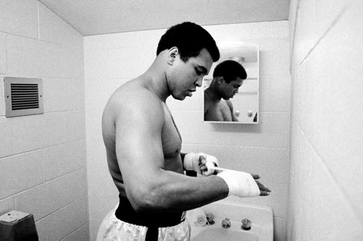 Ali, the Greatest of All Time, 1976.   (Dan Dry/The Speed Art Museum, gift of David Power)