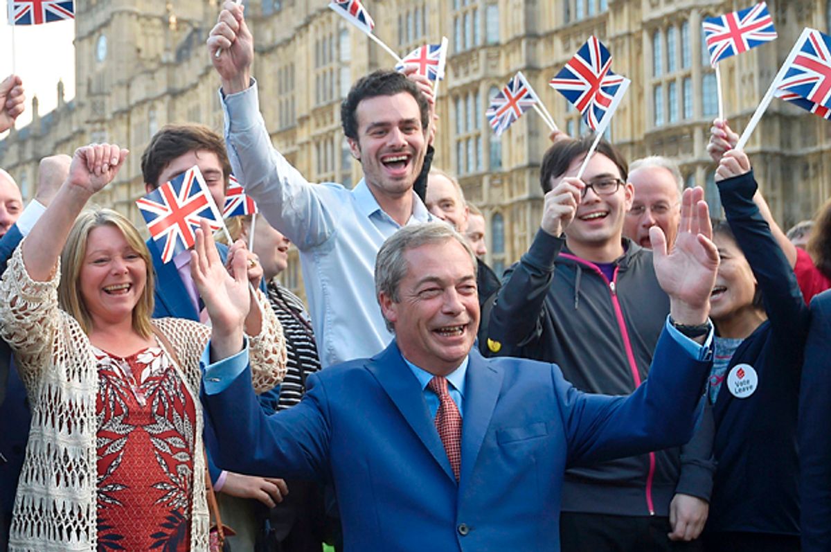 Nigel Farage   (Reuters/Toby Melville)