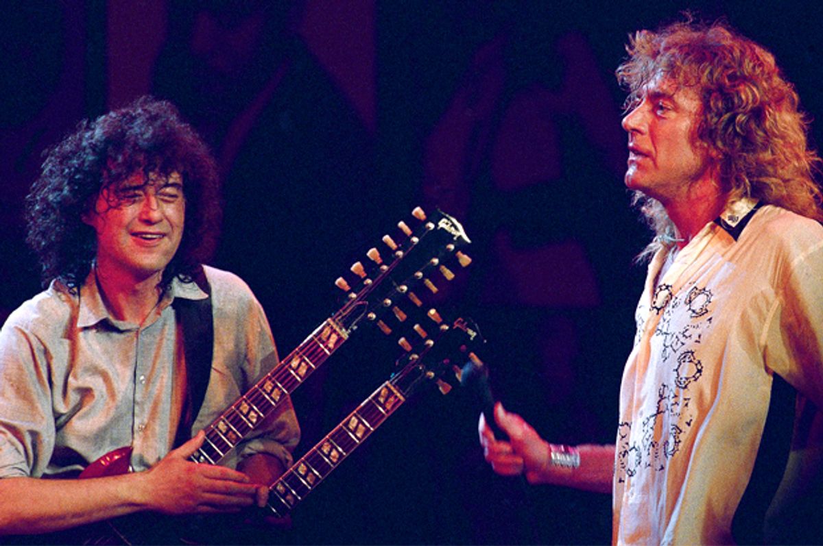 Jimmy Page, Robert Plant   (AP/Mario Suriani)