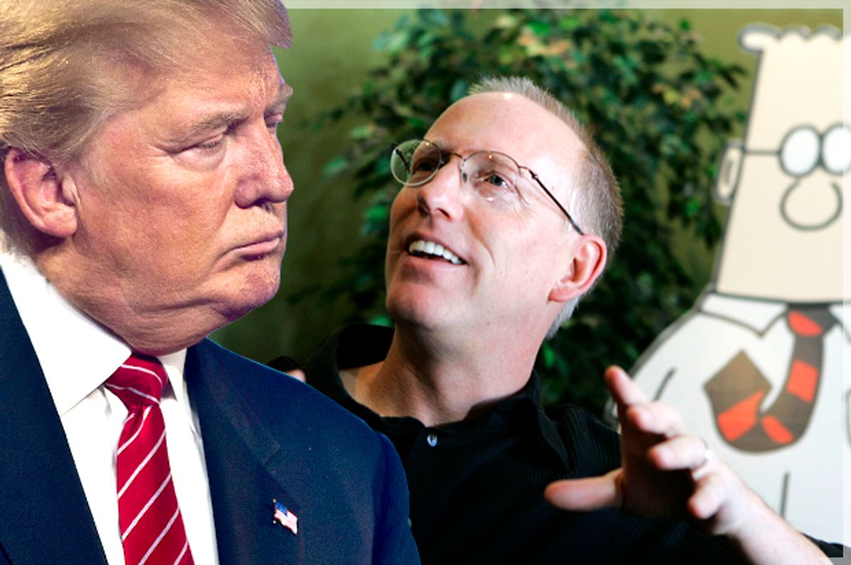 Dilbert has gone fascist: The strange unrequited love Scott Adams seems to have for Donald Trump