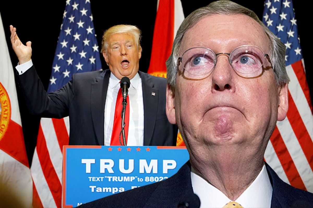 Mitch McConnell Is Mixed Up: He Admits Donald Trump "doesn't Know A Lot ...