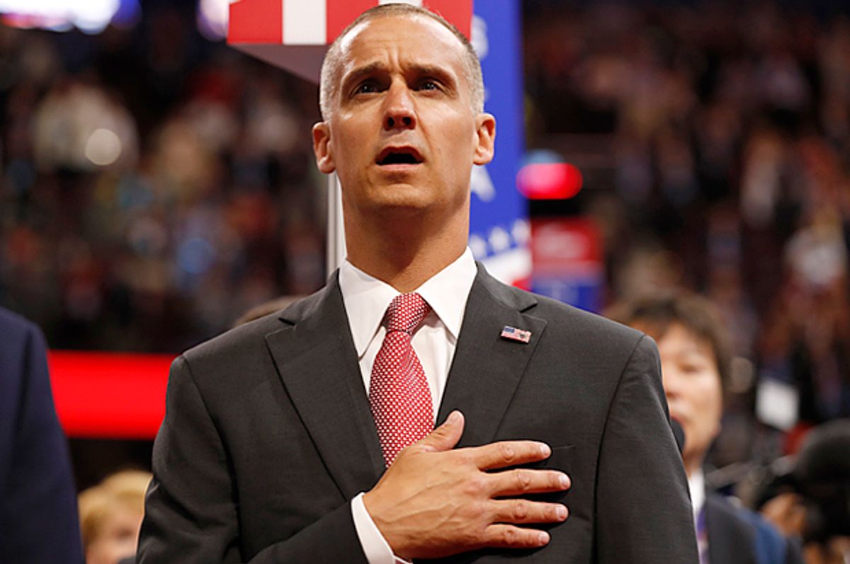 Corey Lewandowski   (Reuters/Mark Kauzlarich)