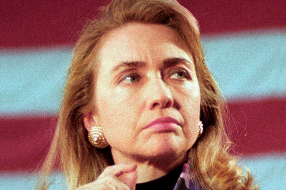 Hillary Clinton, pictured in 1992.   (Reuters/Win McNamee)