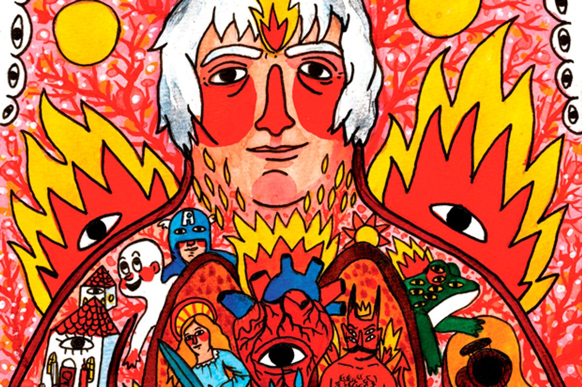 Cover detail of "The Incantations of Daniel Johnston"   (Two Dollar Radio)