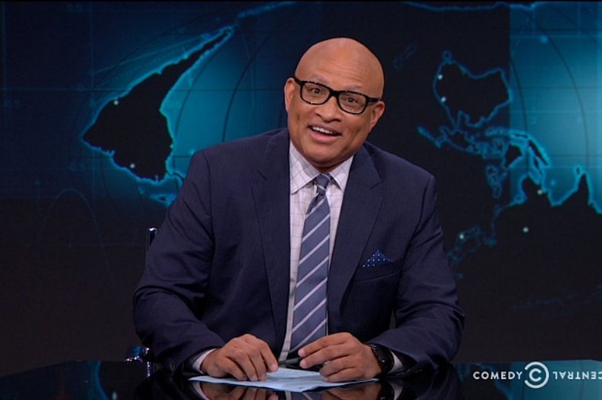 Larry Wilmore hosting final episode of "The Nightly Show" (Comedy Central)