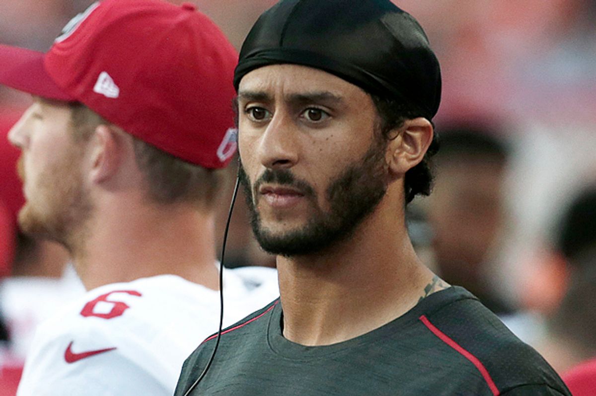 Colin Kaepernick   (AP/Joe Mahoney)