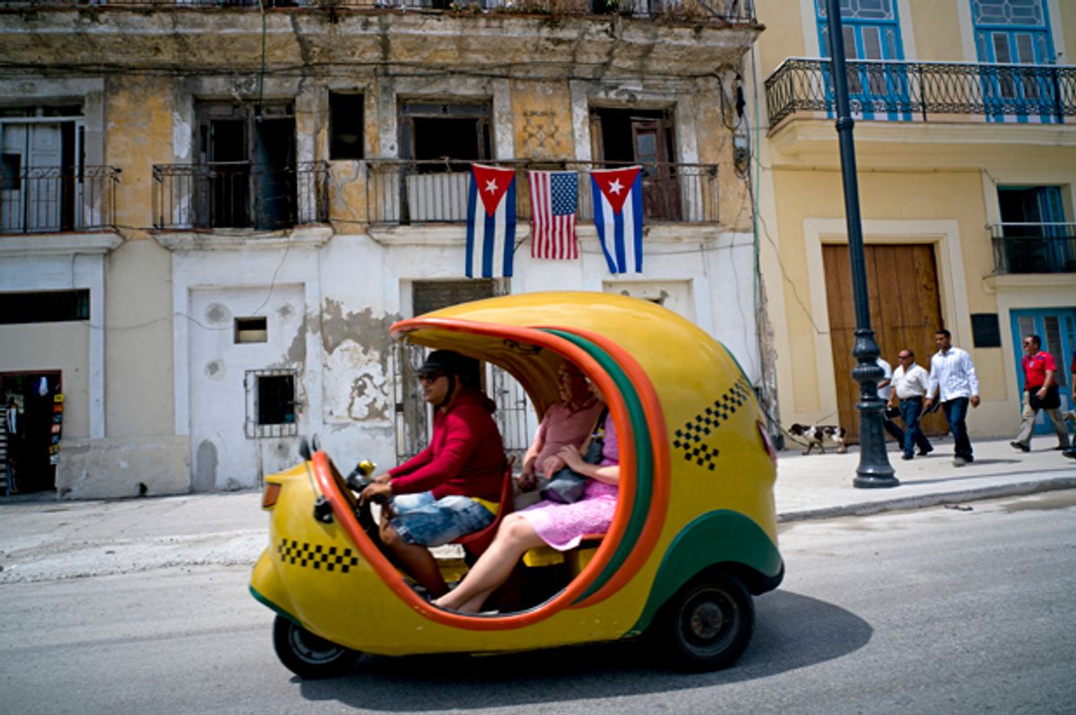 Tourists in Havana, Cuba, March 20, 2016.   (AP/Ramon Espinosa)