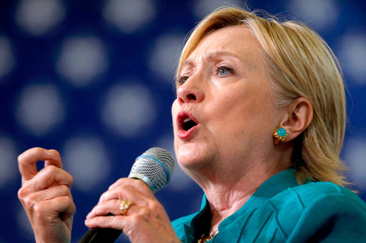 Hillary Clinton   (Reuters/Chris Keane)