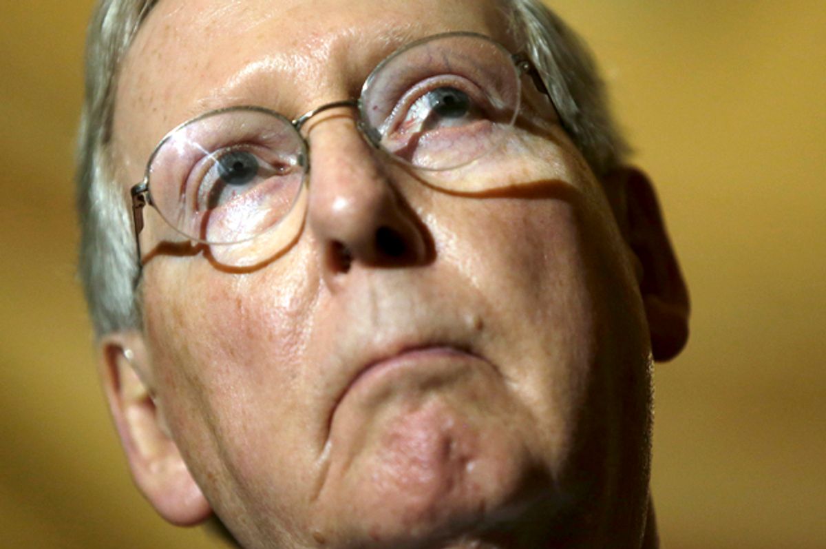 Mitch McConnell   (Reuters/Gary Cameron)