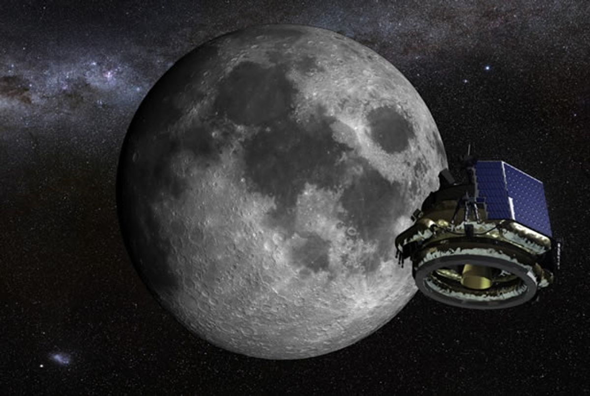 Artist's concept of Moon Express' MX-1 lander (Moon Express)