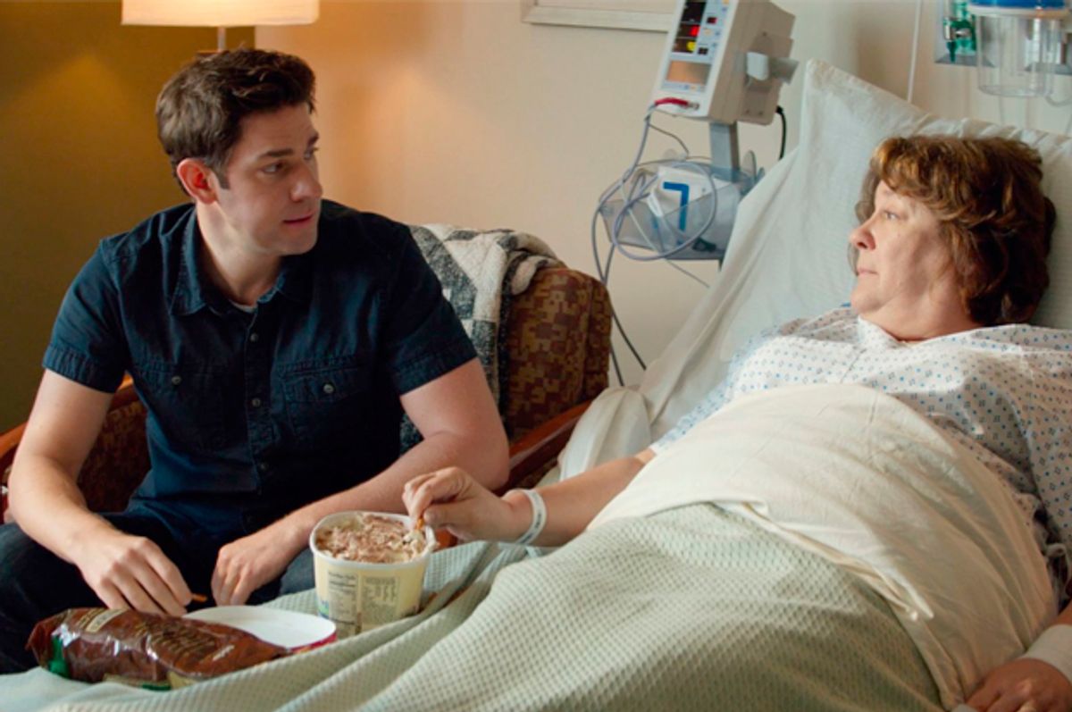 John Krasinski and Margo Martindale in "The Hollars"   (Sony Pictures Classics)