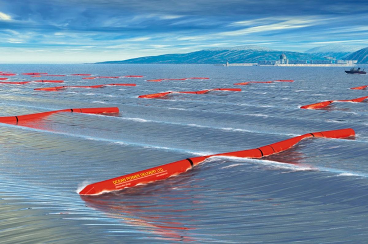 Is blue the new green? Wave power could revolutionize the renewable