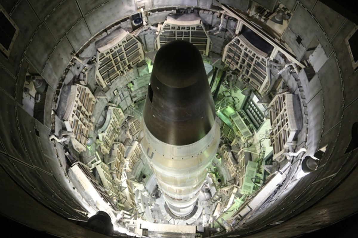 A Titan 2 missile, as seen in "Command and Control"  (PBS)