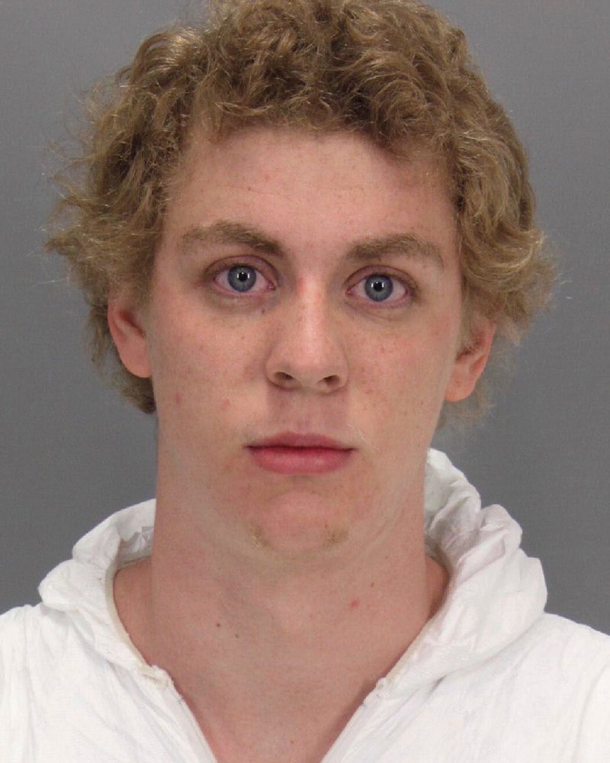 FILE - This January 2015 file booking photo released by the Santa Clara County Sheriff's Office shows Brock Turner. The former Stanford University swimmer convicted of sexually assaulting an unconscious woman is poised to leave jail Friday, Sept. 2, 2016, after serving half a six-month sentence that critics denounced as too lenient. (Santa Clara County Sheriff's Office via AP, File) (AP)
