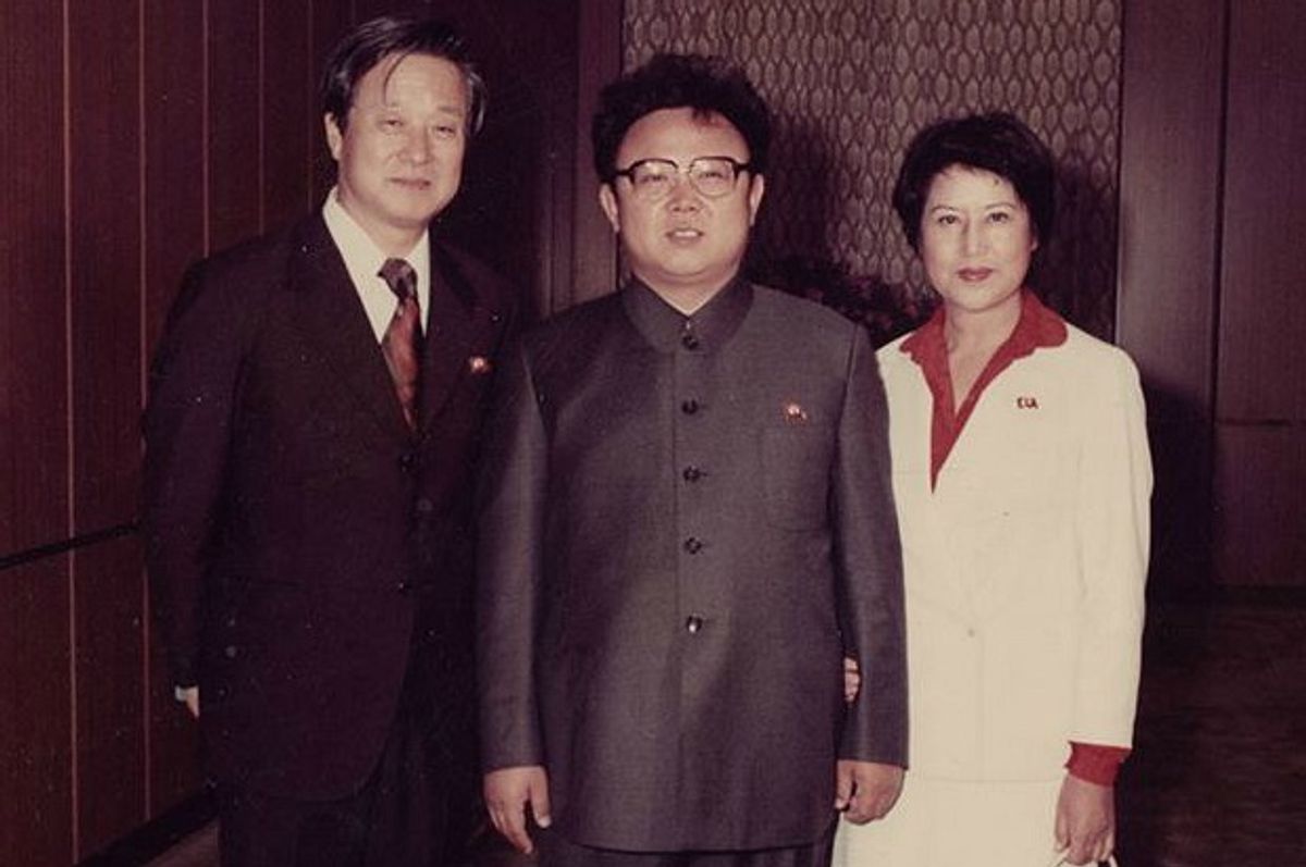 Shin Sang-ok, Kim Jong-il, and Choi Eun-hee in "The Lovers and the Despot" (Magnolia Pictures)