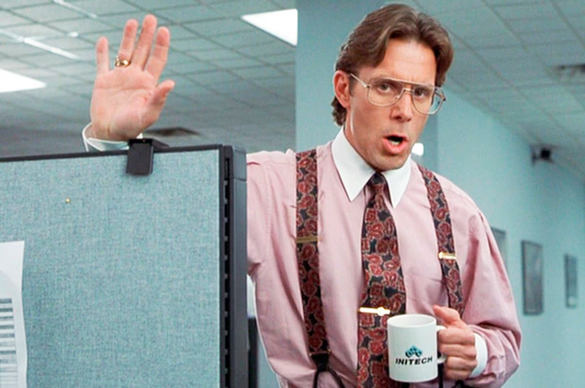 Gary Cole as Bill Lumbergh in "Office Space"   (20th Century Fox)