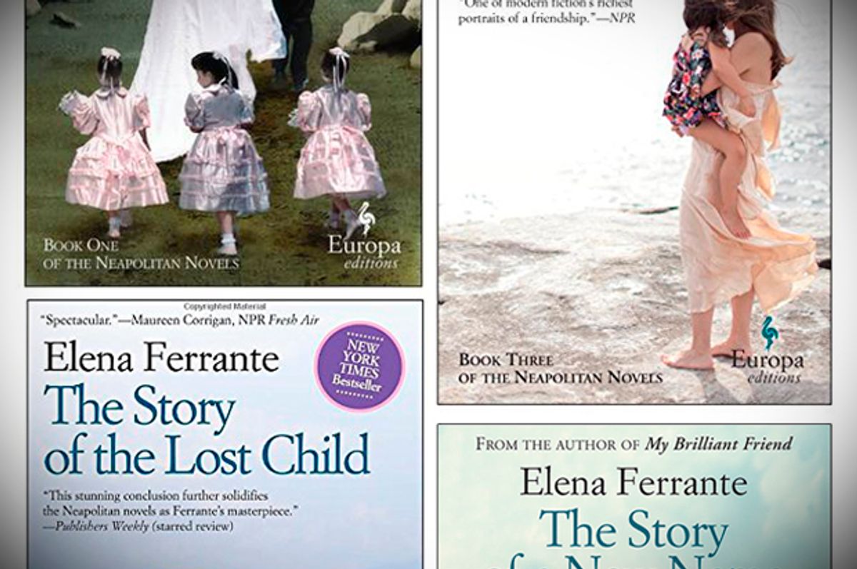 elena ferrante book order