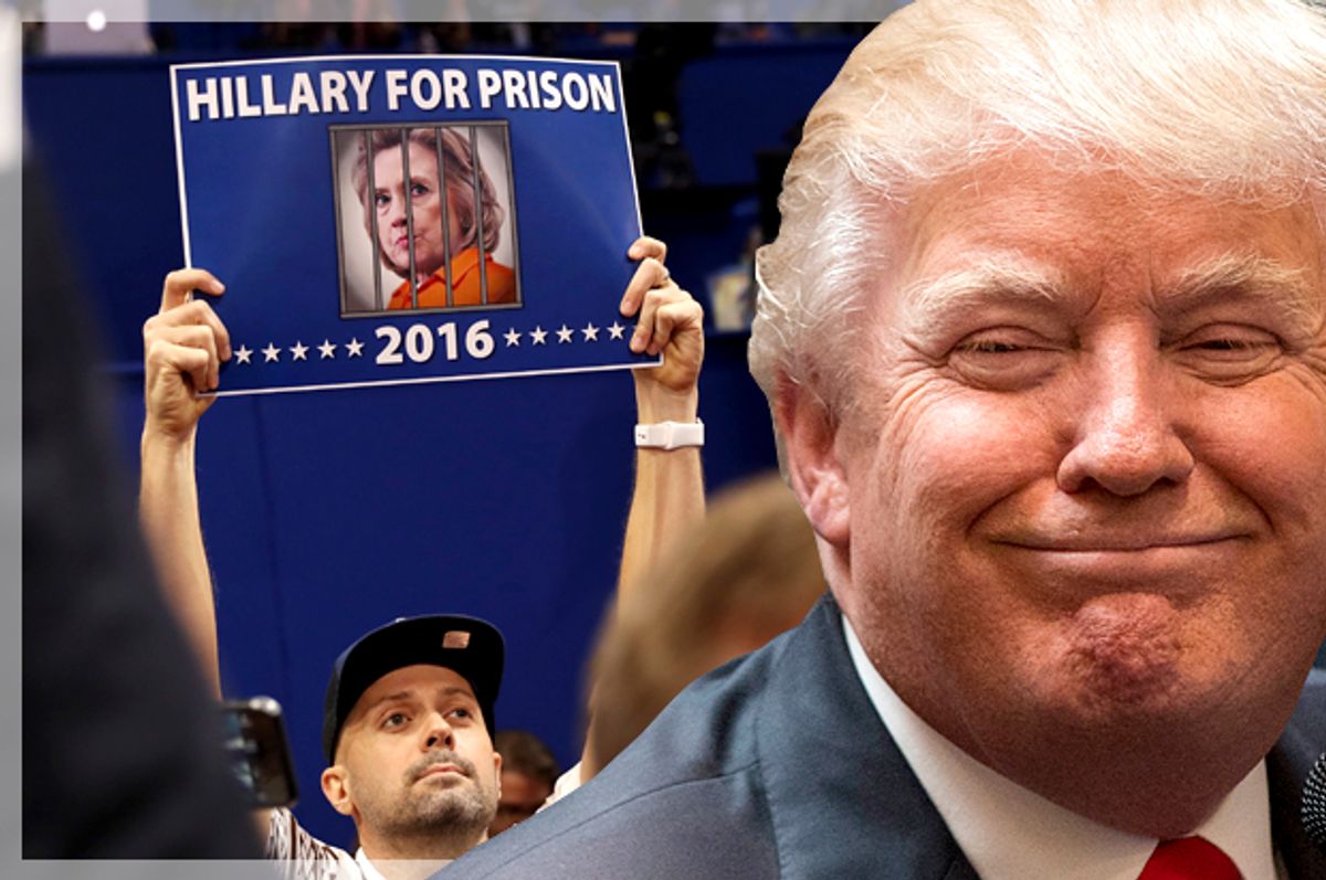 Donald Trump   (Reuters/Brendan McDermid/Getty/Joe Raedle/Photo montage by Salon)