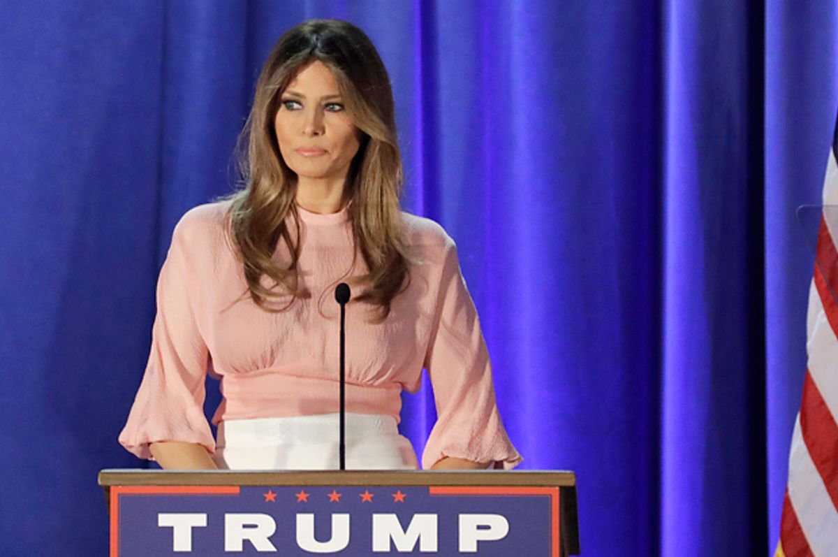 Melania Trump   (AP/Patrick Semansky)