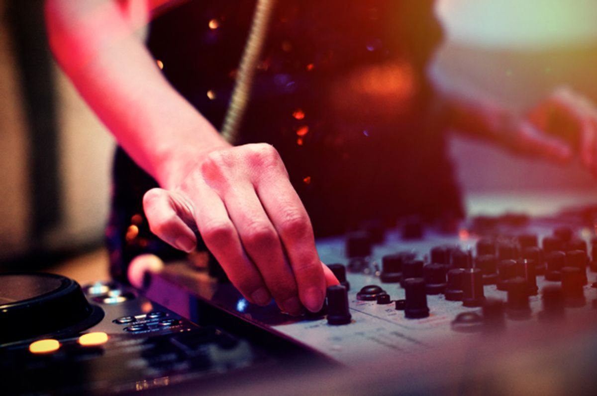 Female DeeJay. (Getty Images/istockphoto)